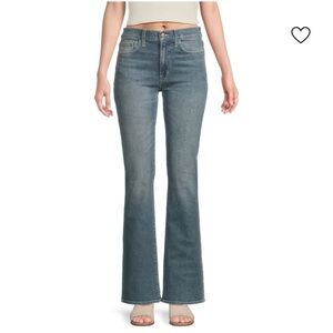 Hudson Blair Women's Bootcut Jeans in Faded Blue Wash